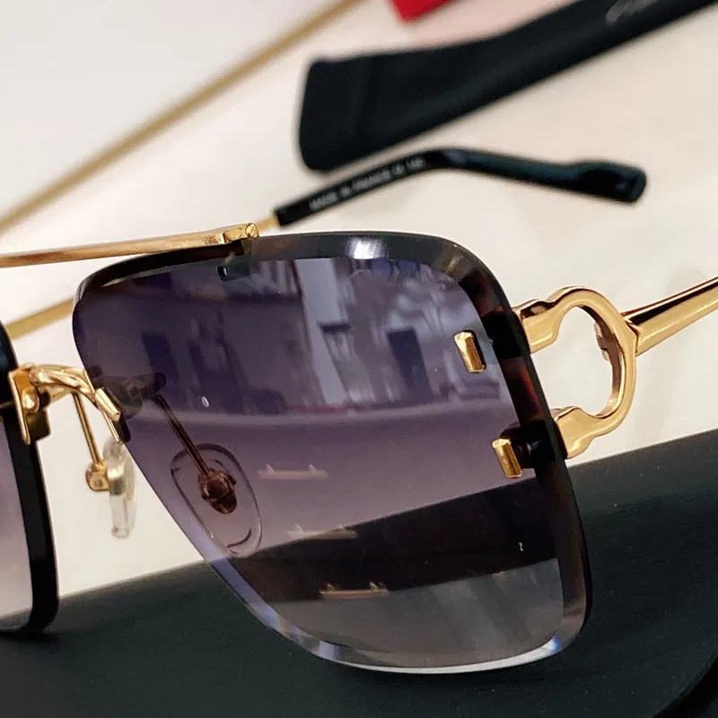 Diamond-Cut Carti Aviator Big C Wires 2 (Black Tint)