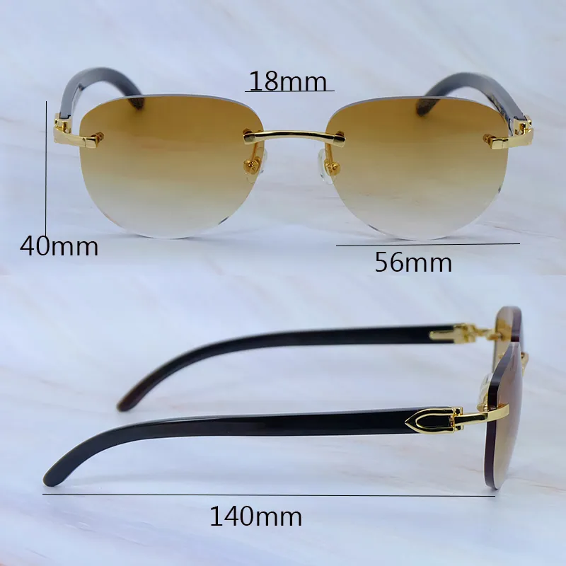 New Style Carti All Black Buffs (Brown Tint)