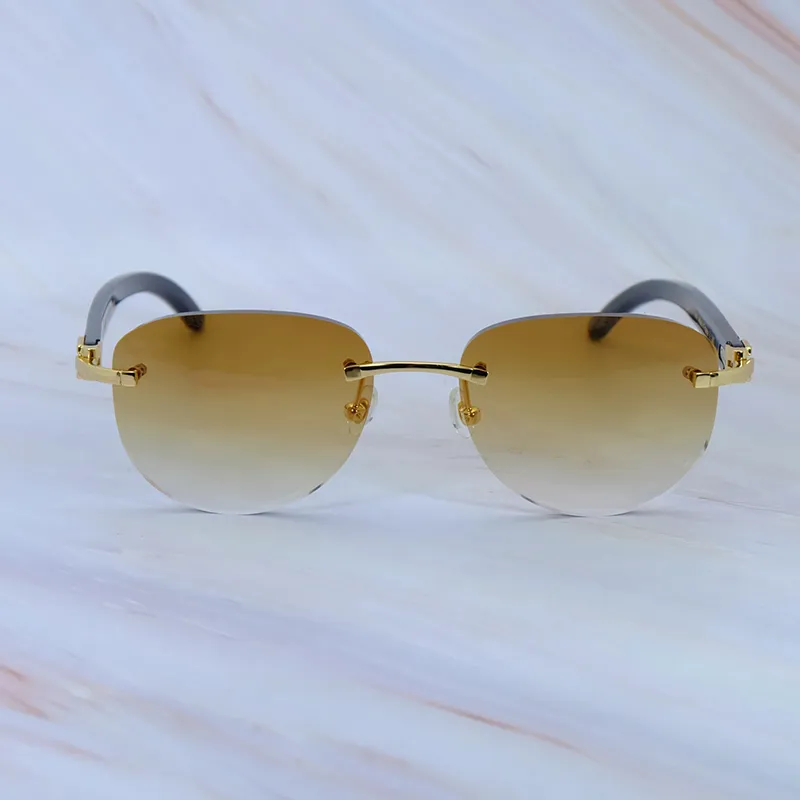 New Style Carti All Black Buffs (Brown Tint)