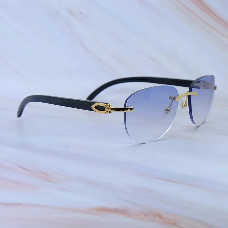 New Style Carti All Black Buffs (Blue Tint)