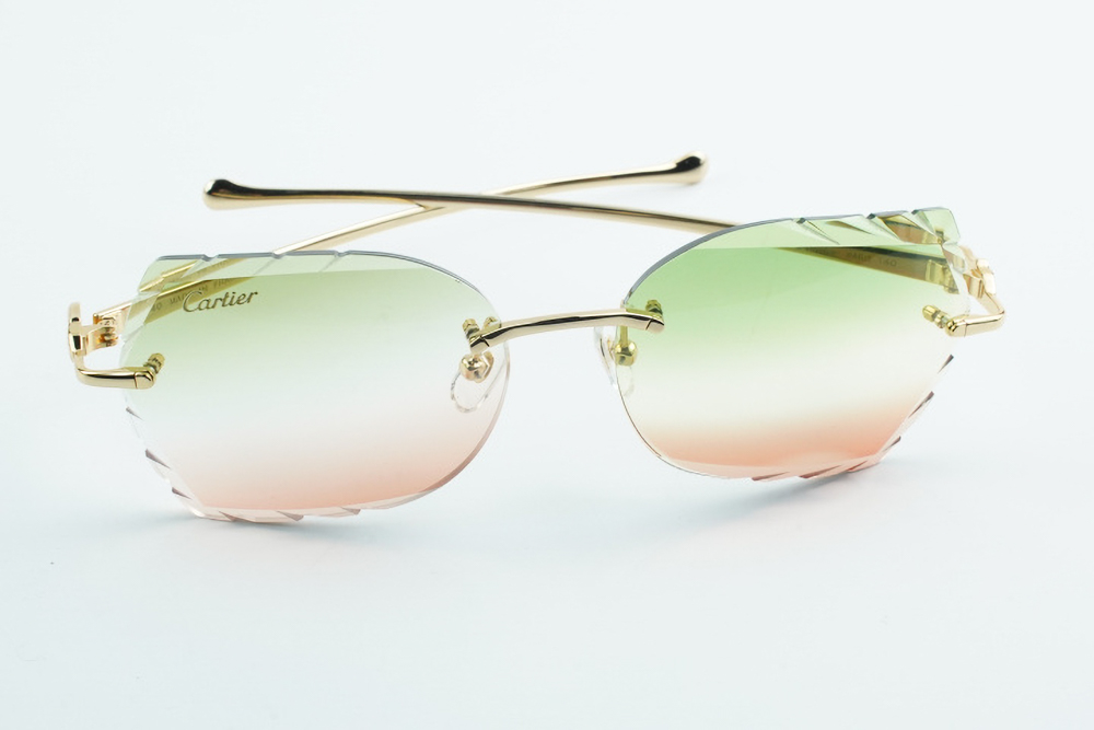 Diamond Cut Butterfly Carti Panthers (Green and Red Tint)