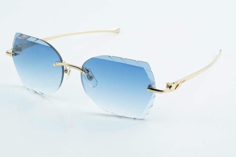 Diamond Cut Butterfly Carti Panthers (Blue Tint)