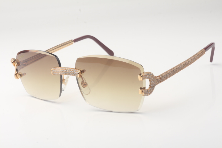 Diamond Big C Carti Wires (Brown Tint)