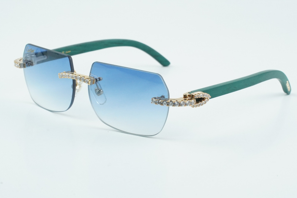 Diamond Teal Carti Woods 2 (Diamond Cut/Blue Tint)