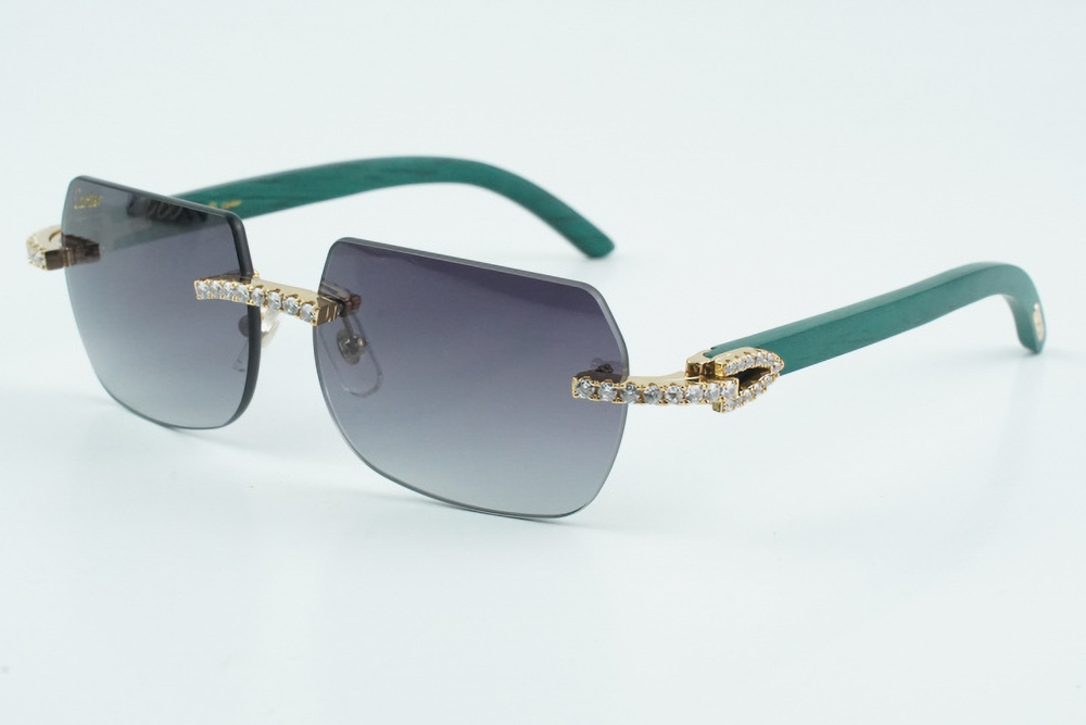 Diamond Teal Carti Woods 2 (Diamond Cut/Black Tint)