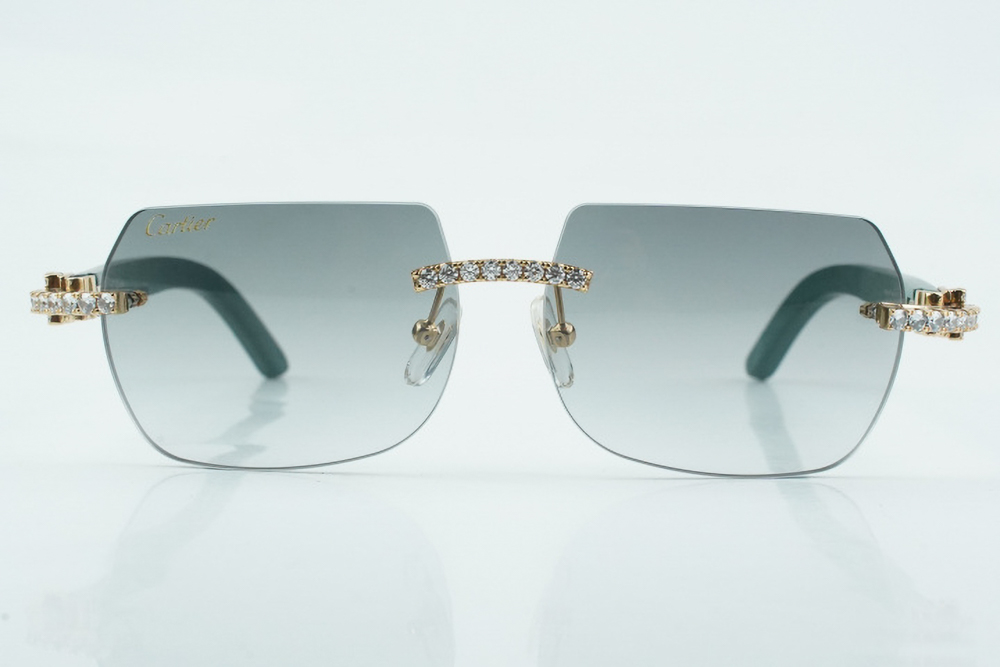 Diamond Teal Carti Woods 2 (Diamond Cut/Grey Tint)