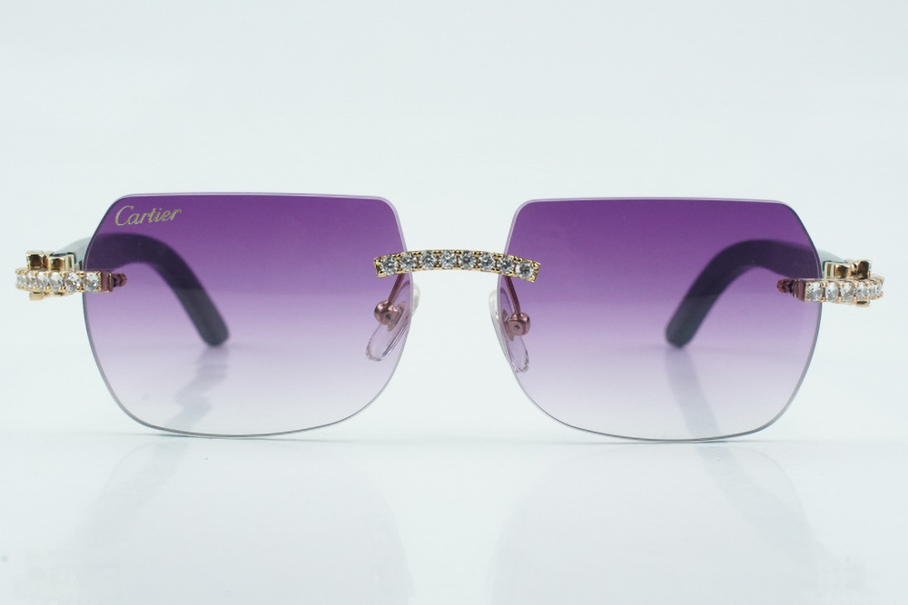 Diamond Teal Carti Woods 2 (Diamond Cut/Purple Tint)