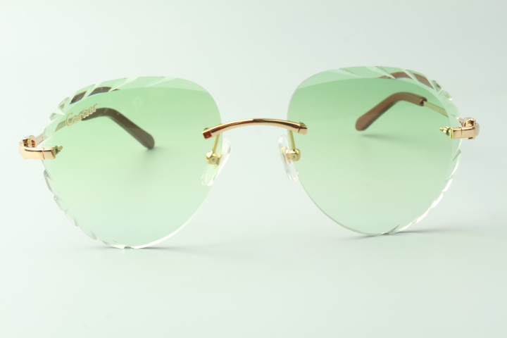 Aviator Carti Wires (Diamond Cut/Green Tint)