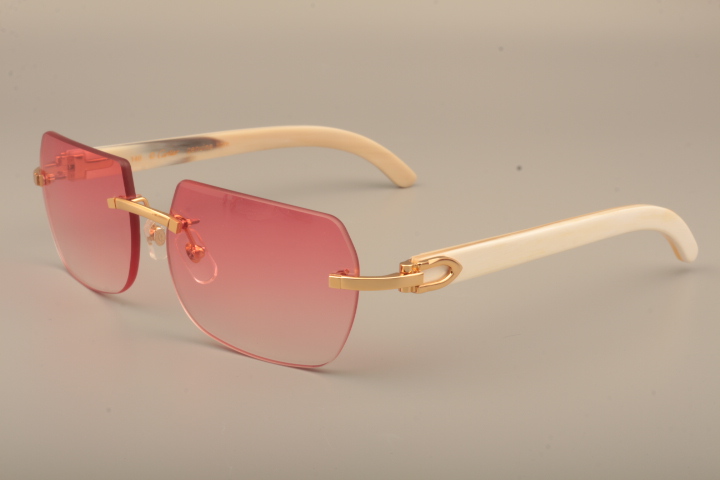 Carti All White Buffs 2 (Pink Tint)