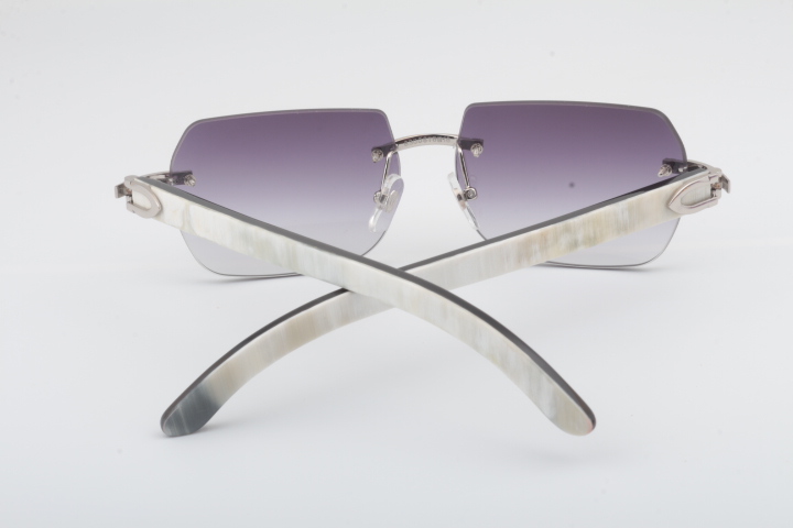 Carti All White Buffs 2 (Light Purple Tint)