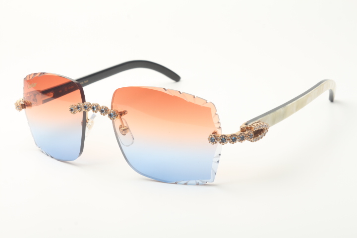 Blue Flower Diamond Carti White and Black Buffs (Diamond Cut/Blue and Red Tint)