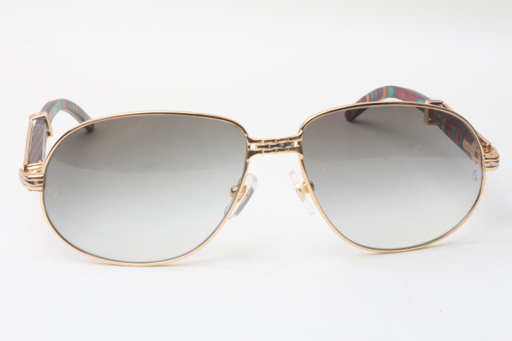 Aviator Carti Peacock Woods (Black tint)