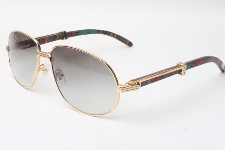 Aviator Carti Peacock Woods (Black tint)