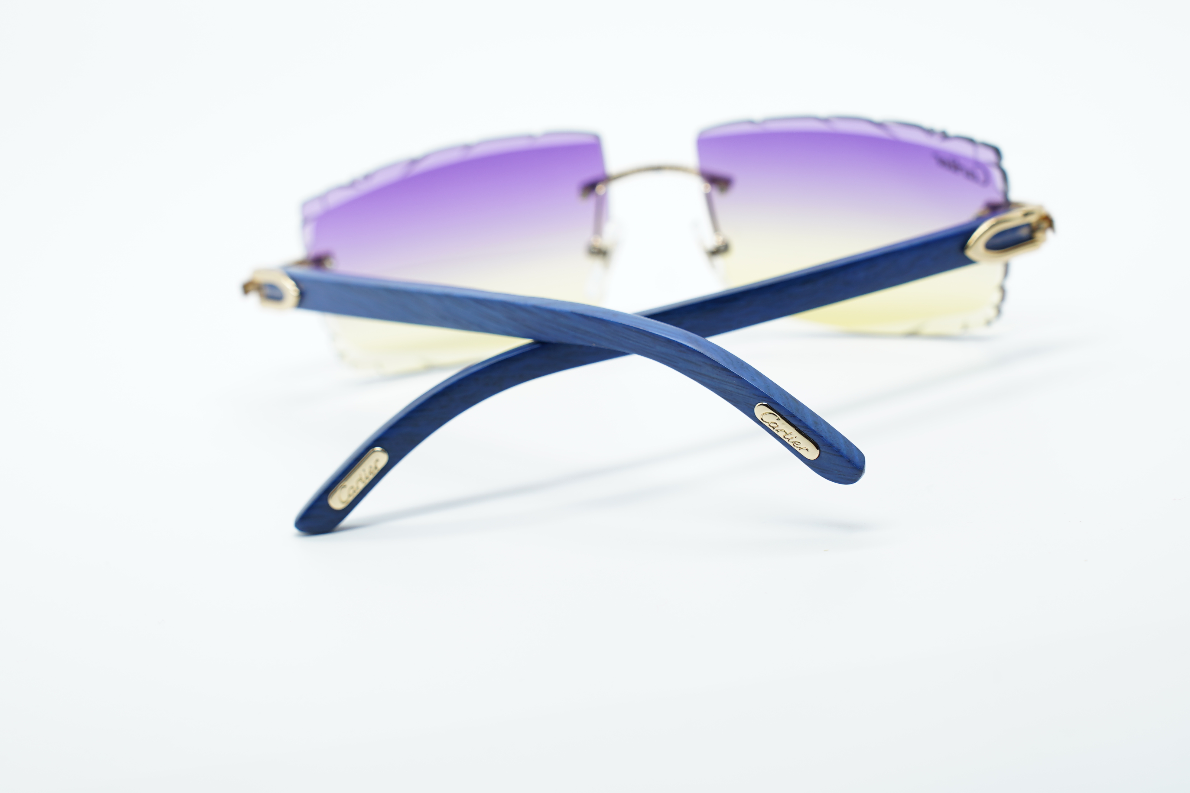 Blue Carti Woods (Diamond Cut/Purple and Tan Tint)