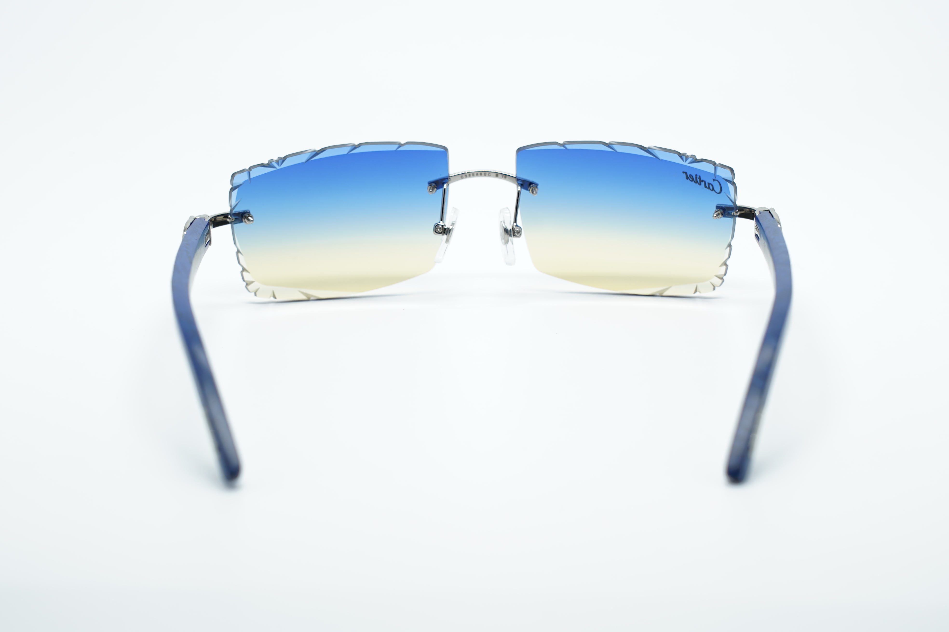 Blue Carti Woods (Diamond Cut/Blue and Tan Tint)