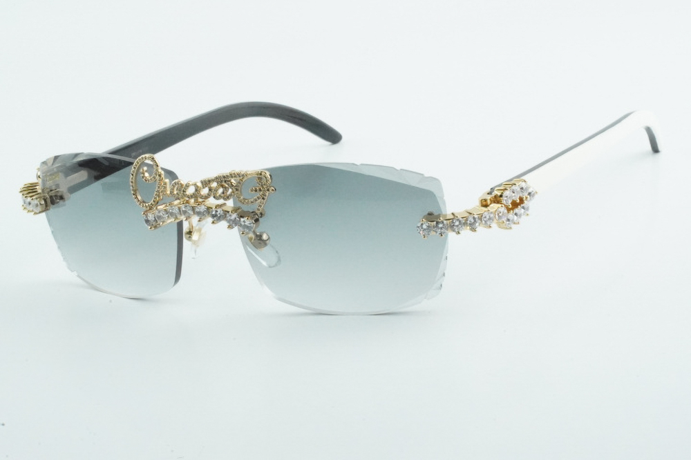 Custom Diamond Carti White and Black Buffs (Diamond Cut/ Diamond Grey Tint)