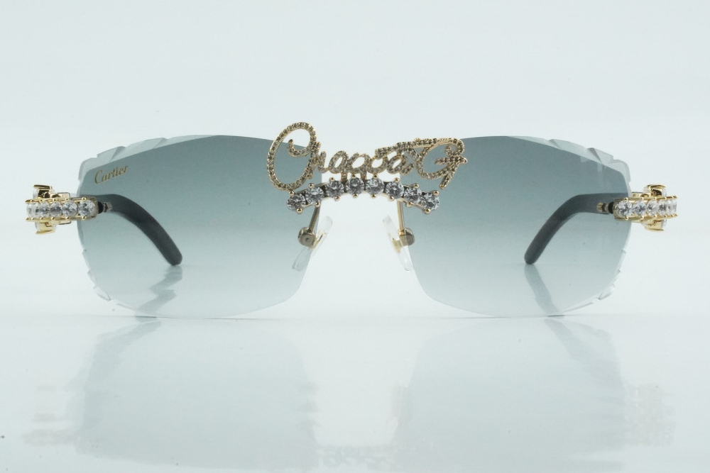 Custom Diamond Carti White and Black Buffs (Diamond Cut/ Diamond Grey Tint)