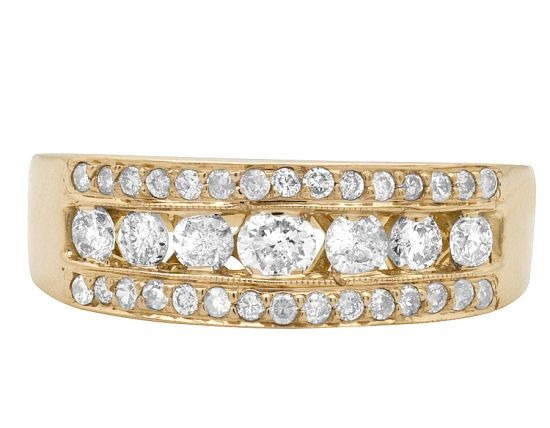Gold Diamond Ring