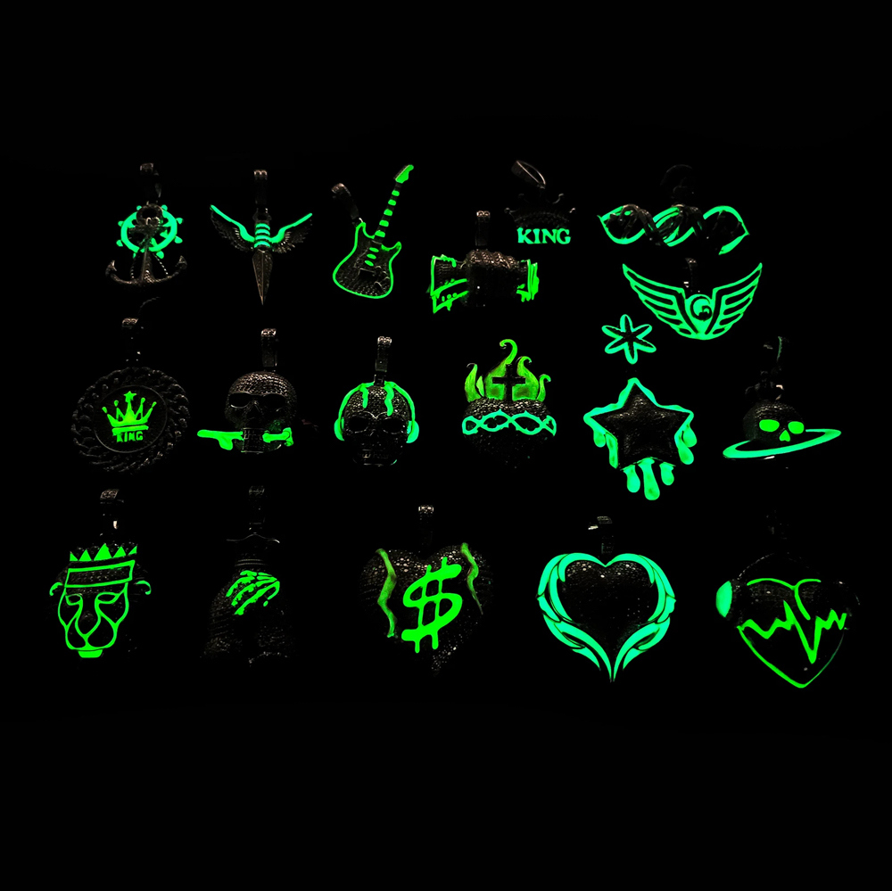 Luminous Glow-in-the-Dark Pendants | Labradoré Exclusive Collection
