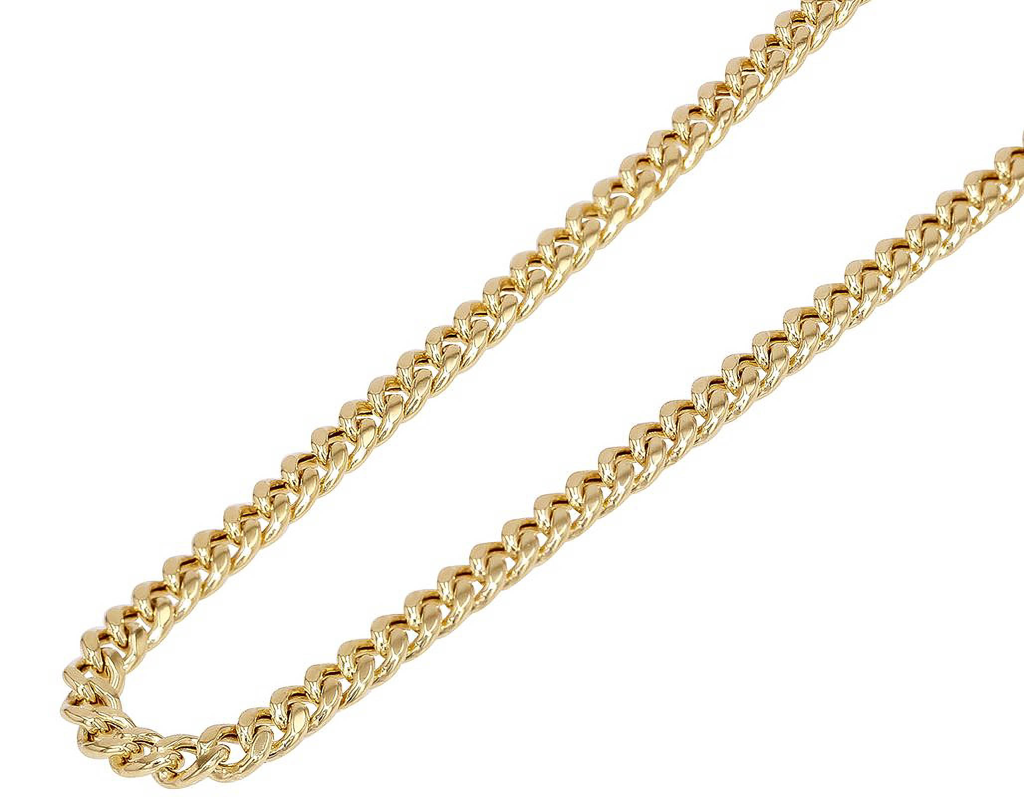 Gold Cuban Link Chain Necklace