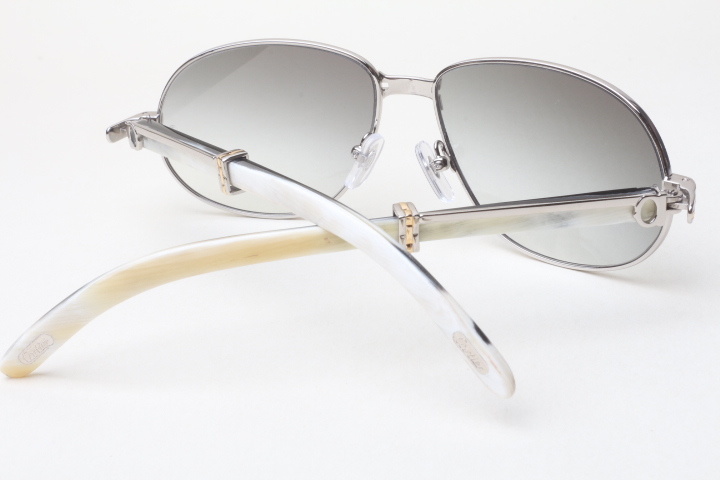 Aviator Carti White and Black Buffs (Black Tint)