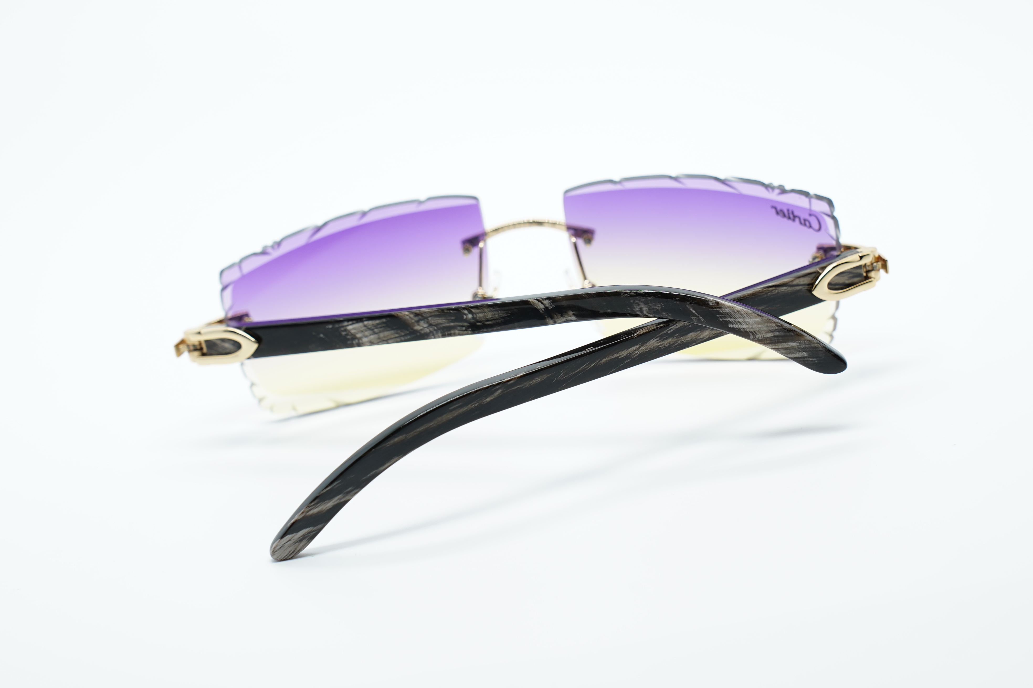 Marbled Black Carti Buffs (Diamond Cut/Purple and Tan Tint)