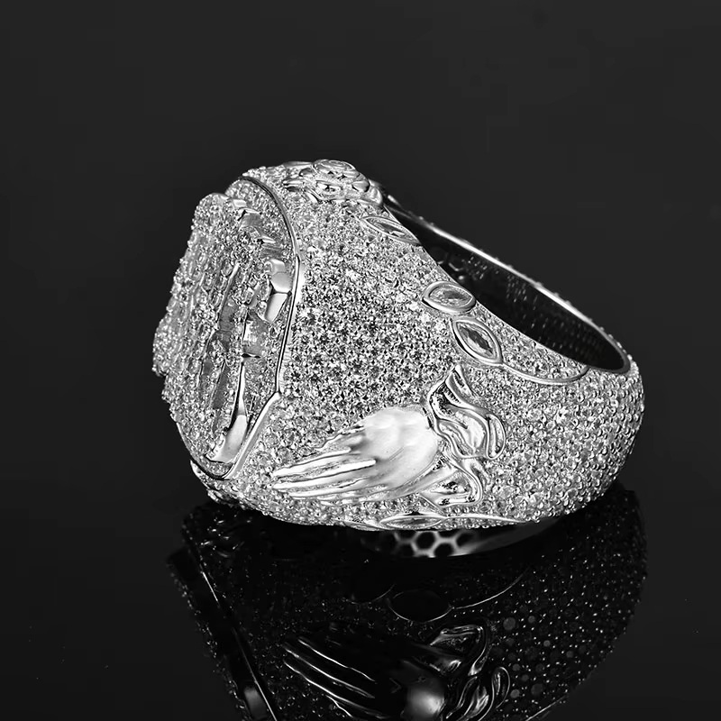 FULLY Custom Moissanite Diamond Ring