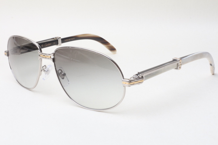 Aviator Carti White and Black Buffs (Black Tint)