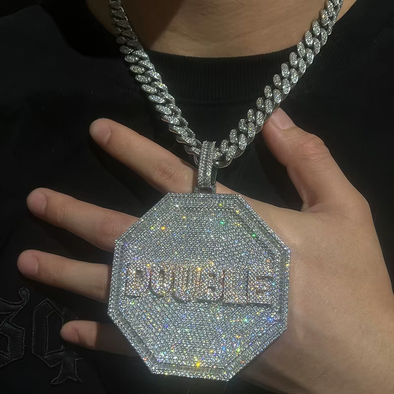 Regal Octagon™ Custom Medallion Pendants | Labradoré VVS Collection