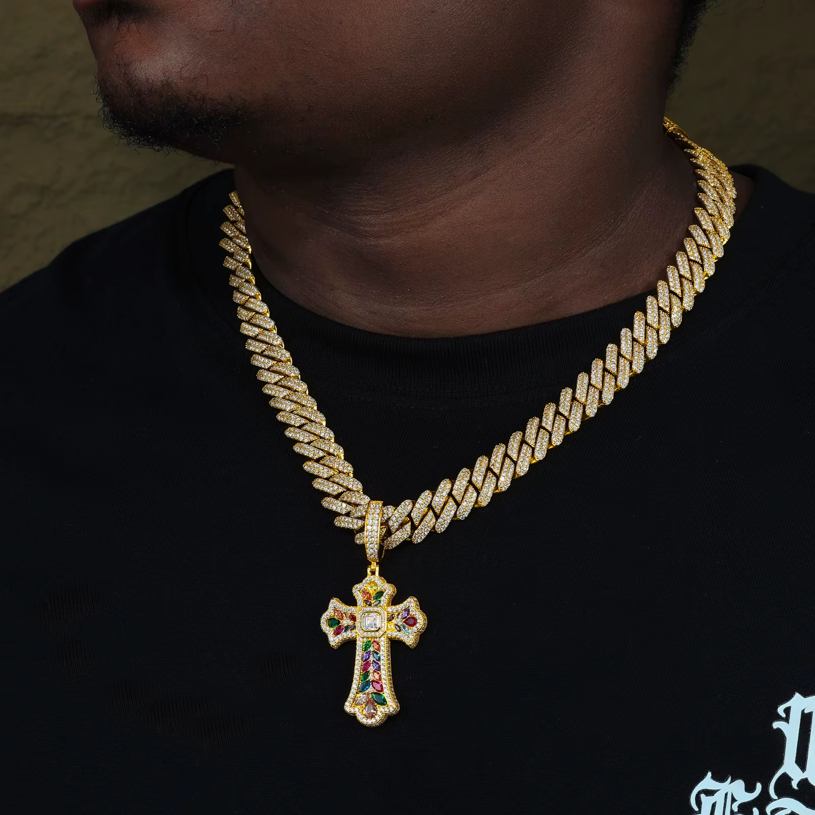 Celestial Cross™ Multi-Gemstone Pendants | Labradoré VVS Collection