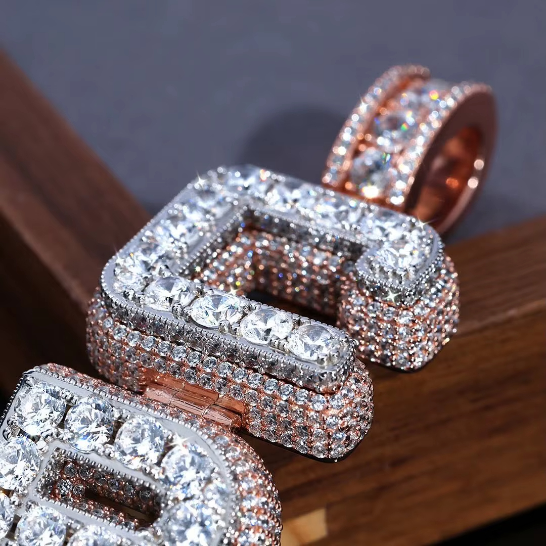 "Dual Luxe™ Two-Tone Letter Pendants | Labradoré Signature Collection
