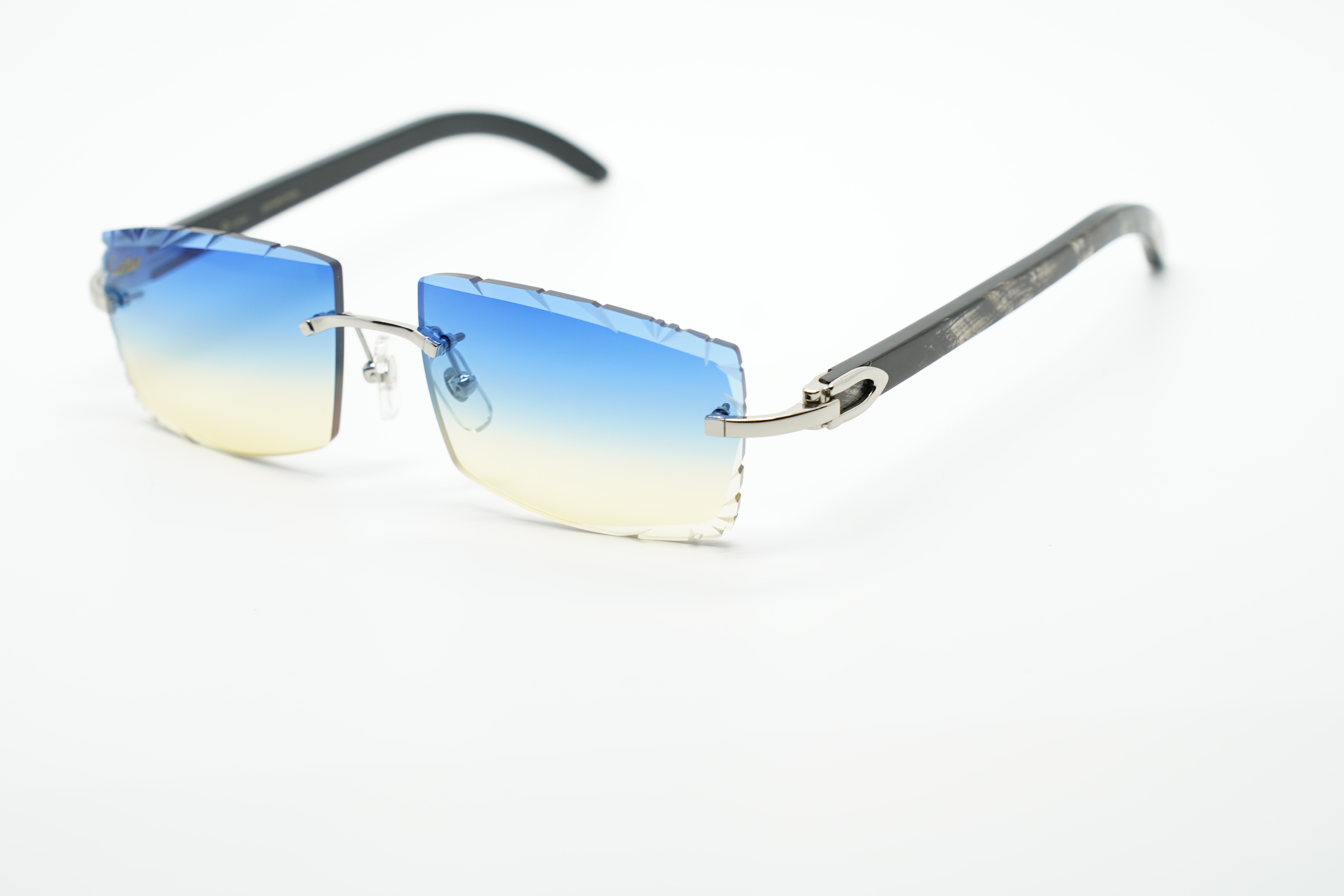 Marbled Black Carti Buffs (Diamond Cut/Blue and Tan Tint)