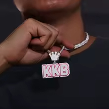 Luminous Diamond Name Pendant | Labradoré Signature Collection