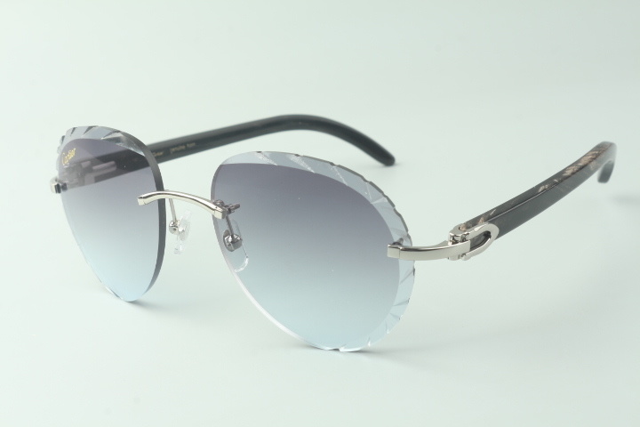 Aviator Carti All Black Buffs (Diamond Cut/ Black Tint)