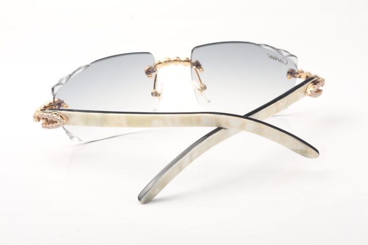Blue Flower Diamond Carti White and Black Buffs (Diamond Cut/Grey Tint)