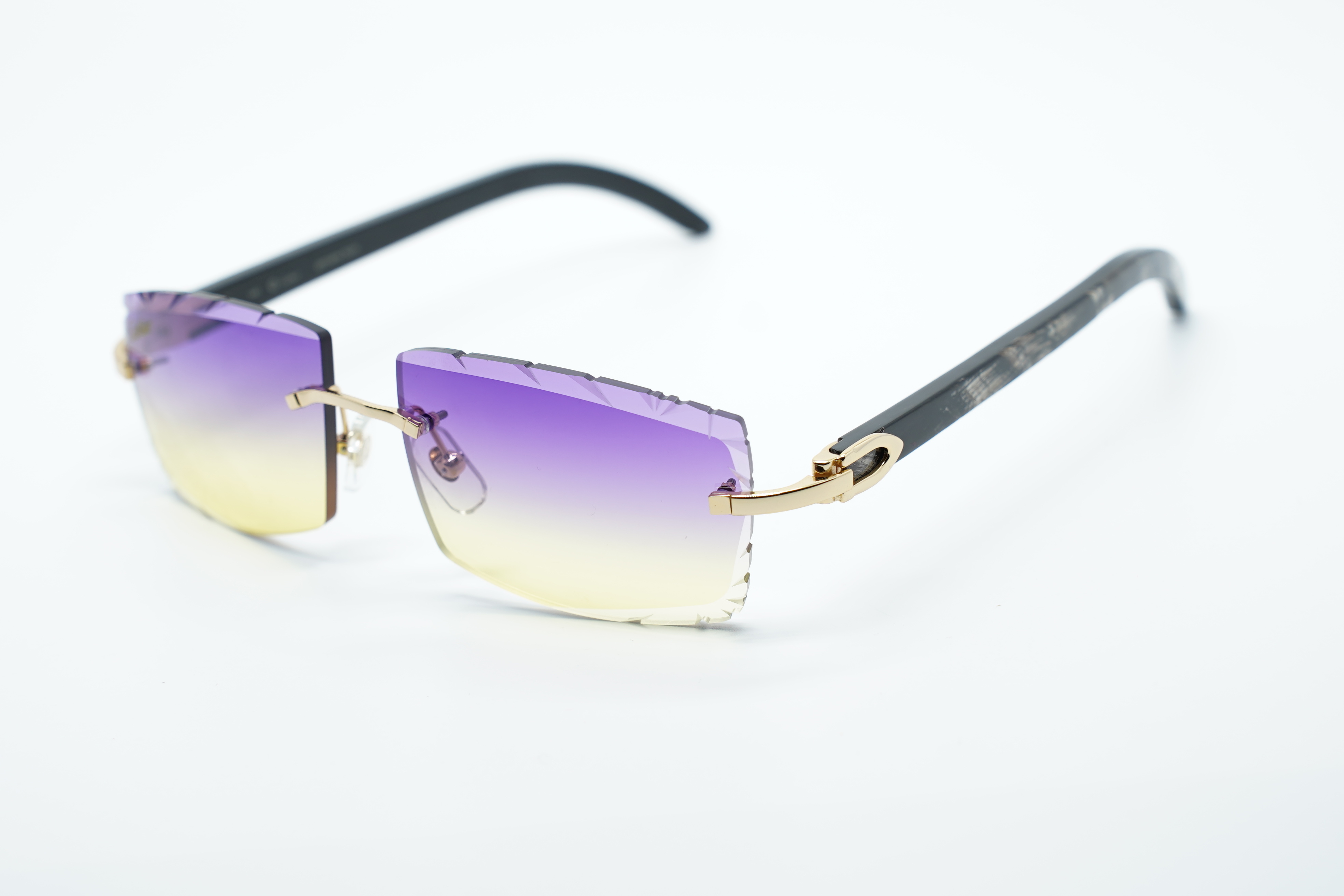 Marbled Black Carti Buffs (Diamond Cut/Purple and Tan Tint)