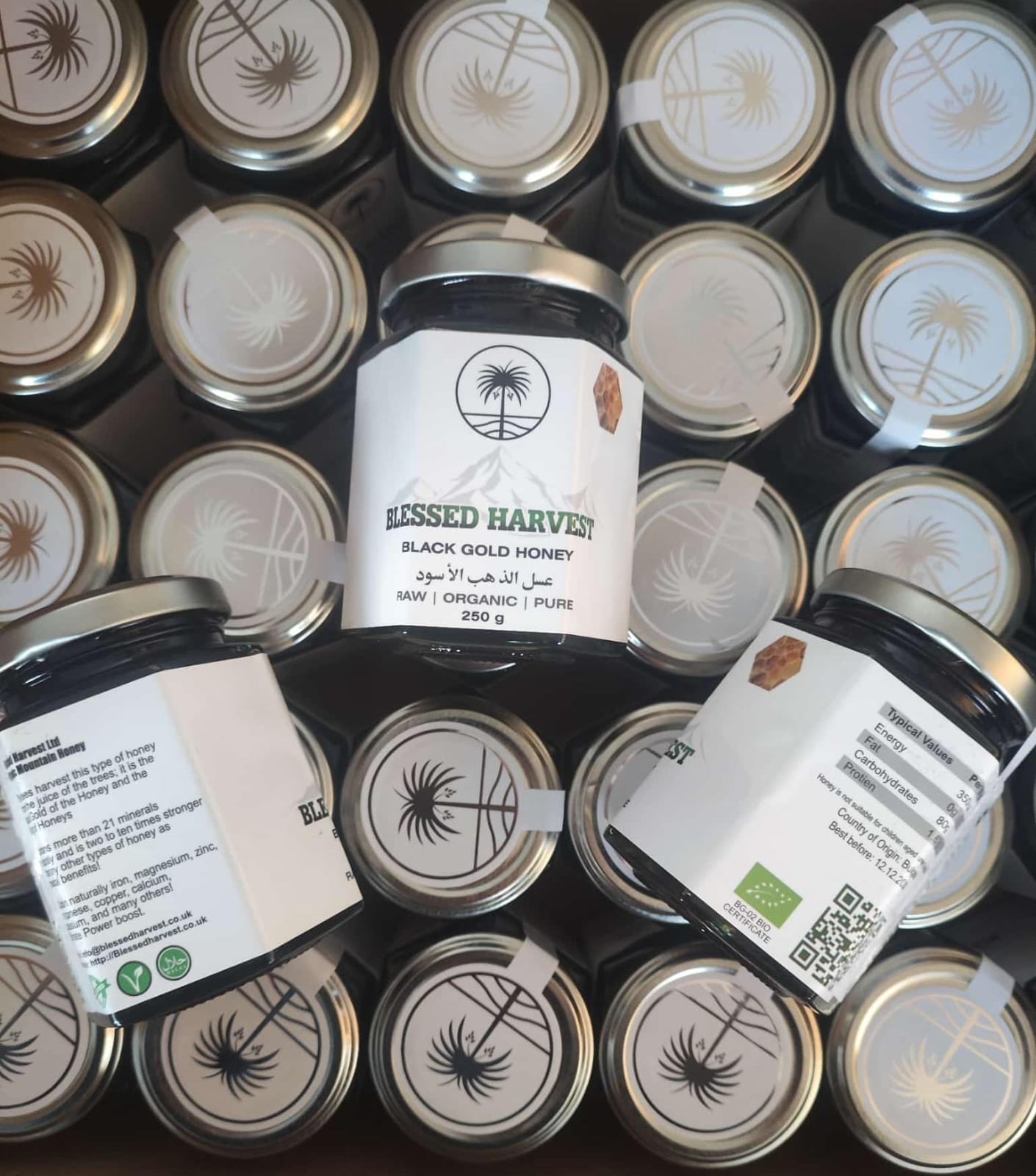 Organic Black Gold Honey