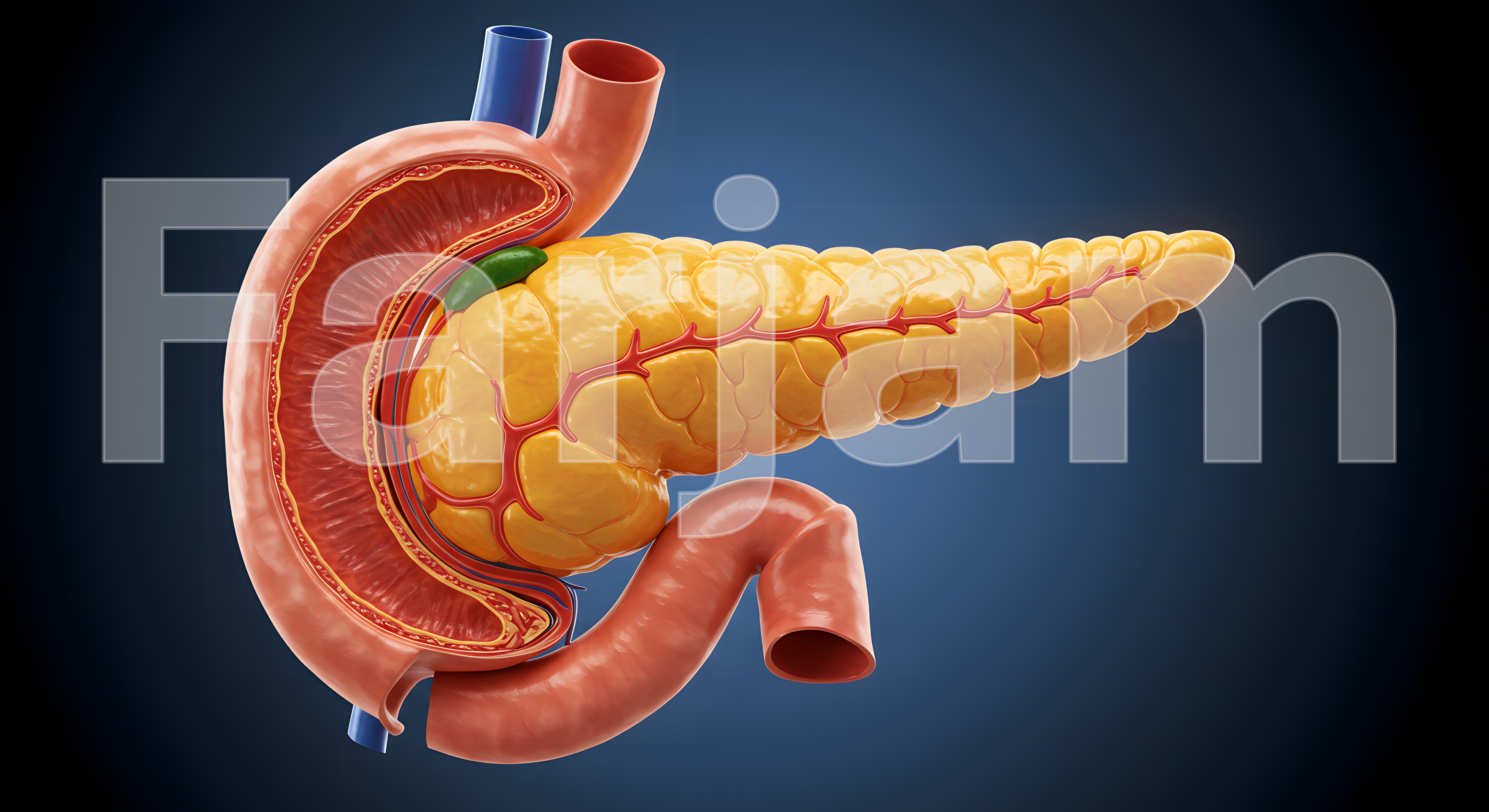 Anatomical Pancreas Model