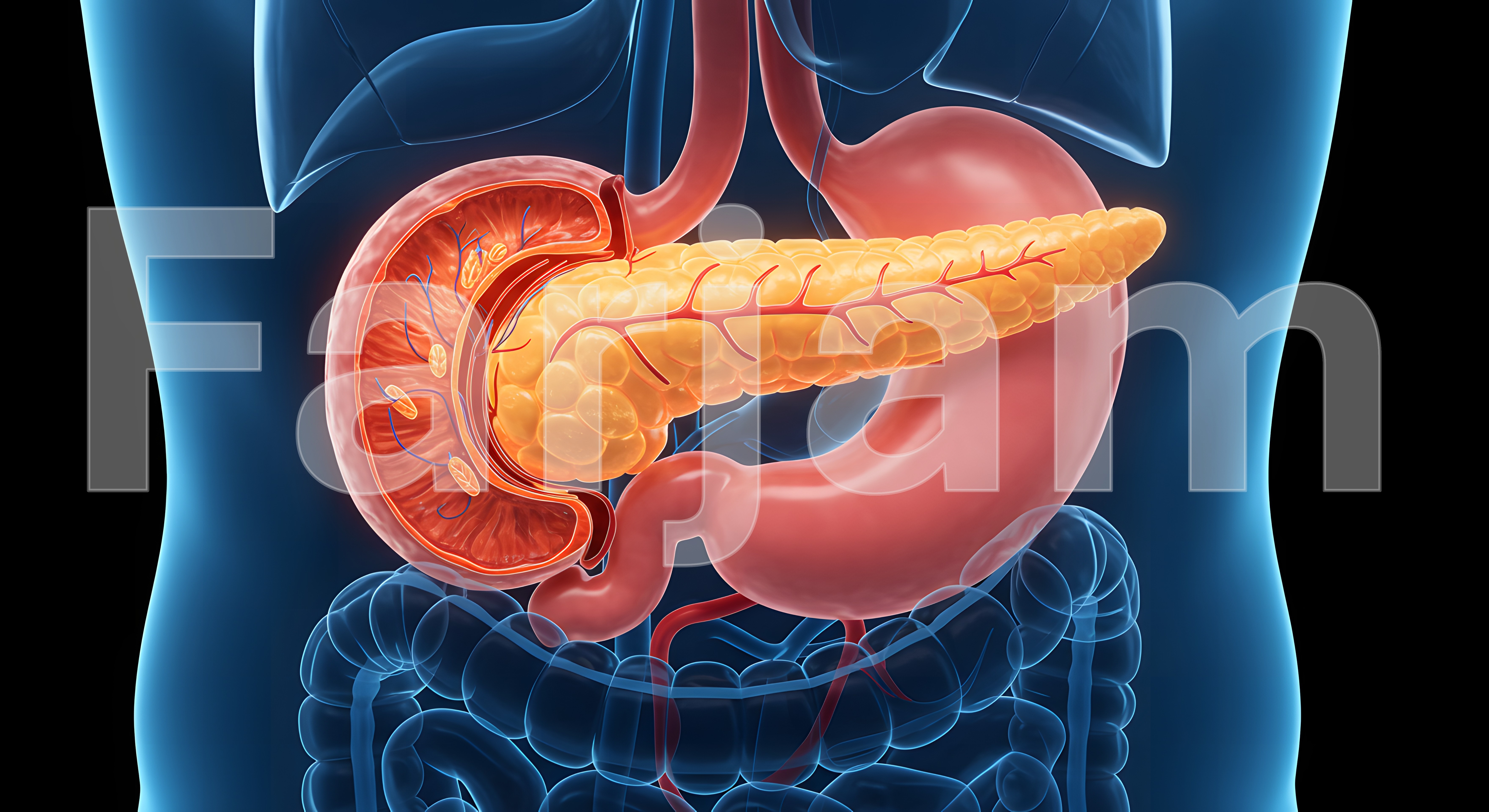 Anatomical Pancreas Model