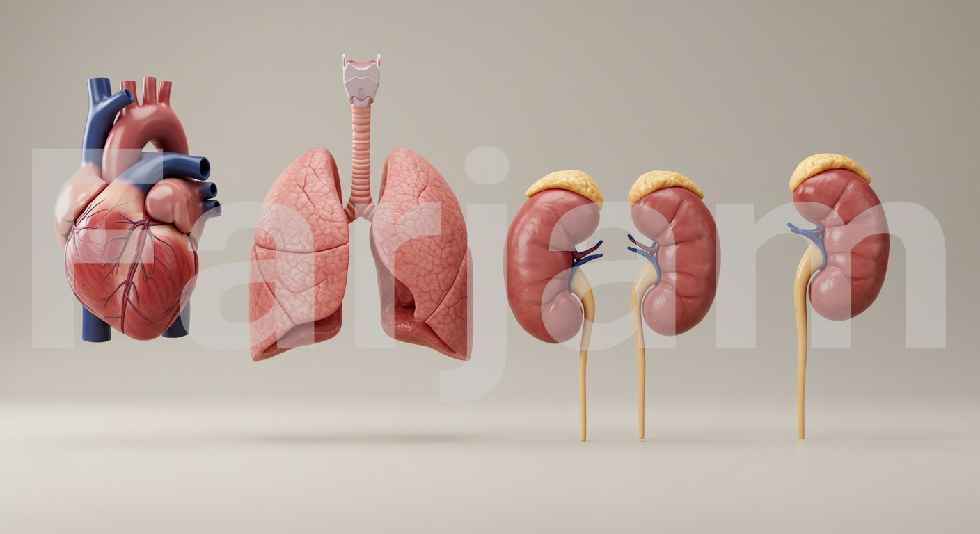 Human Internal Organs Anatomical Model