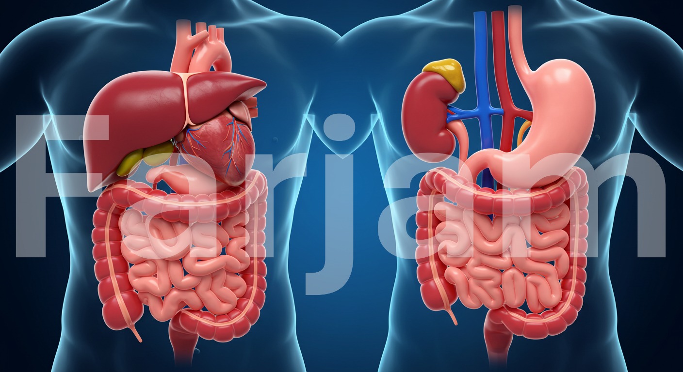 Human Organs Anatomy Model Set