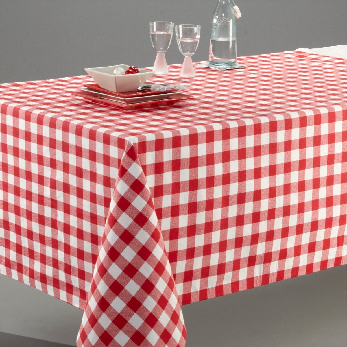 Toile Cireè Motif Vichy