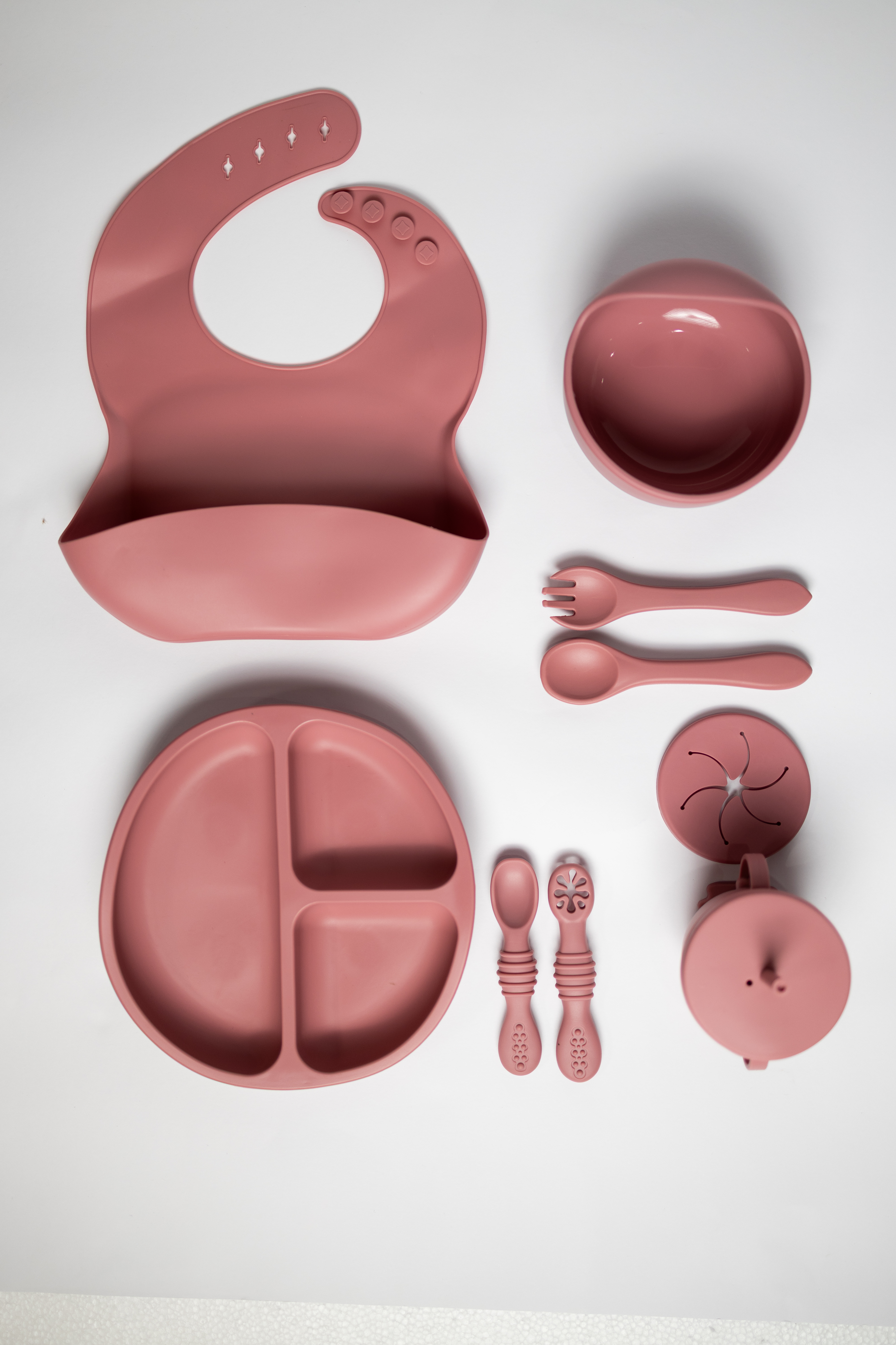 Set de Alimentación Complementaria de Silicona (9 piezas)