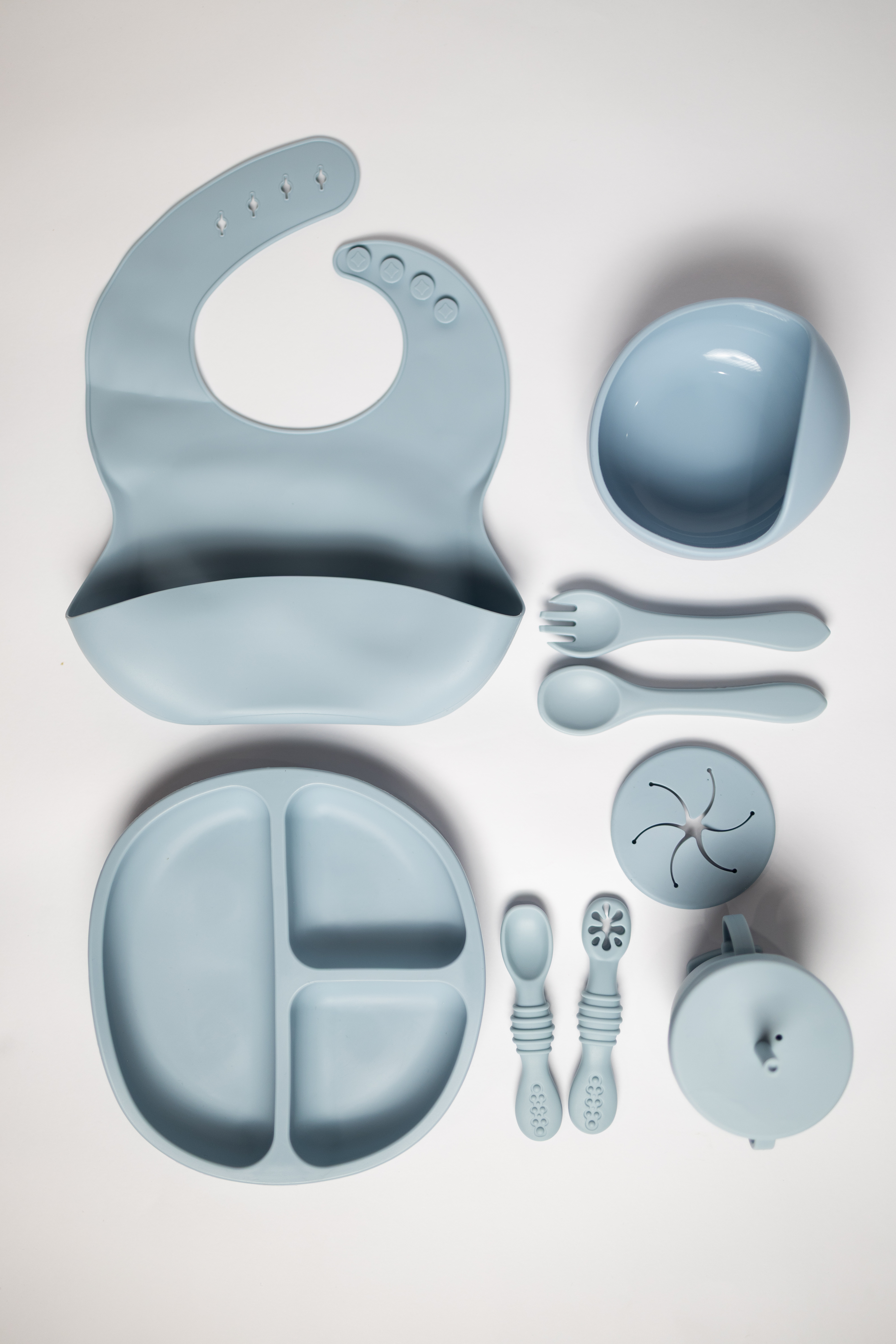 Set de Alimentación Complementaria de Silicona (9 piezas)