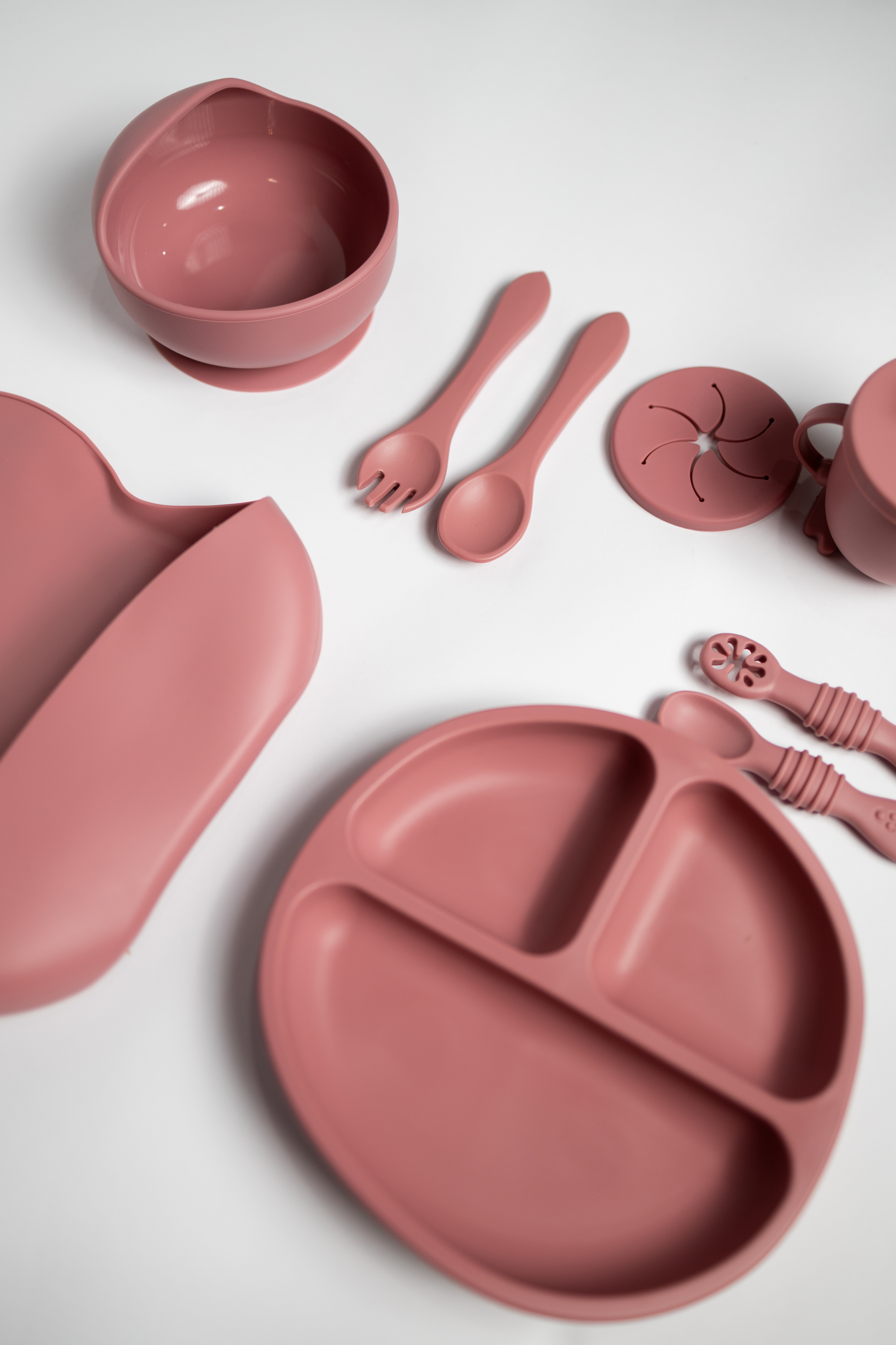 Set de Alimentación Complementaria de Silicona (9 piezas)