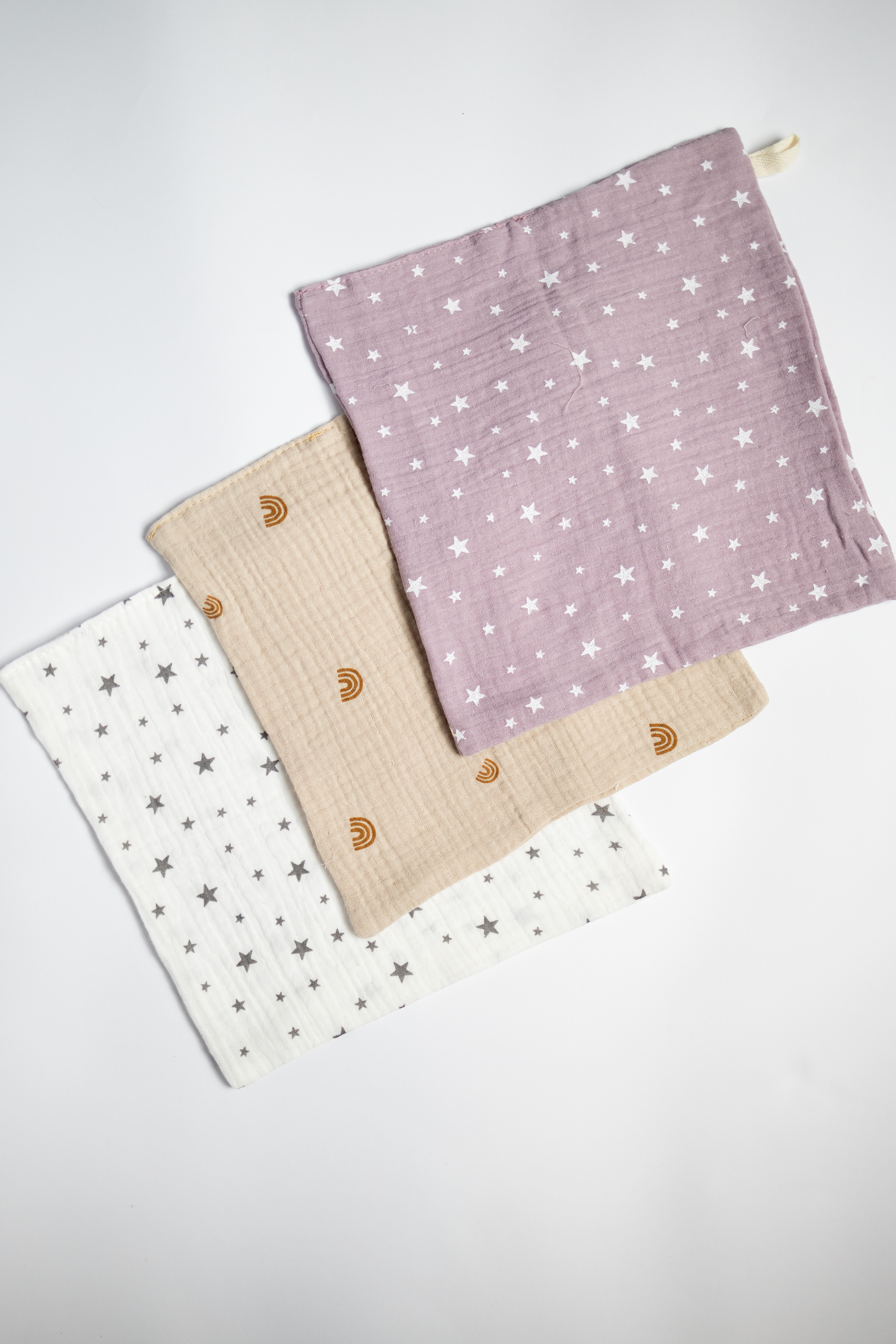 Set de Paños de Muselina para Bebé