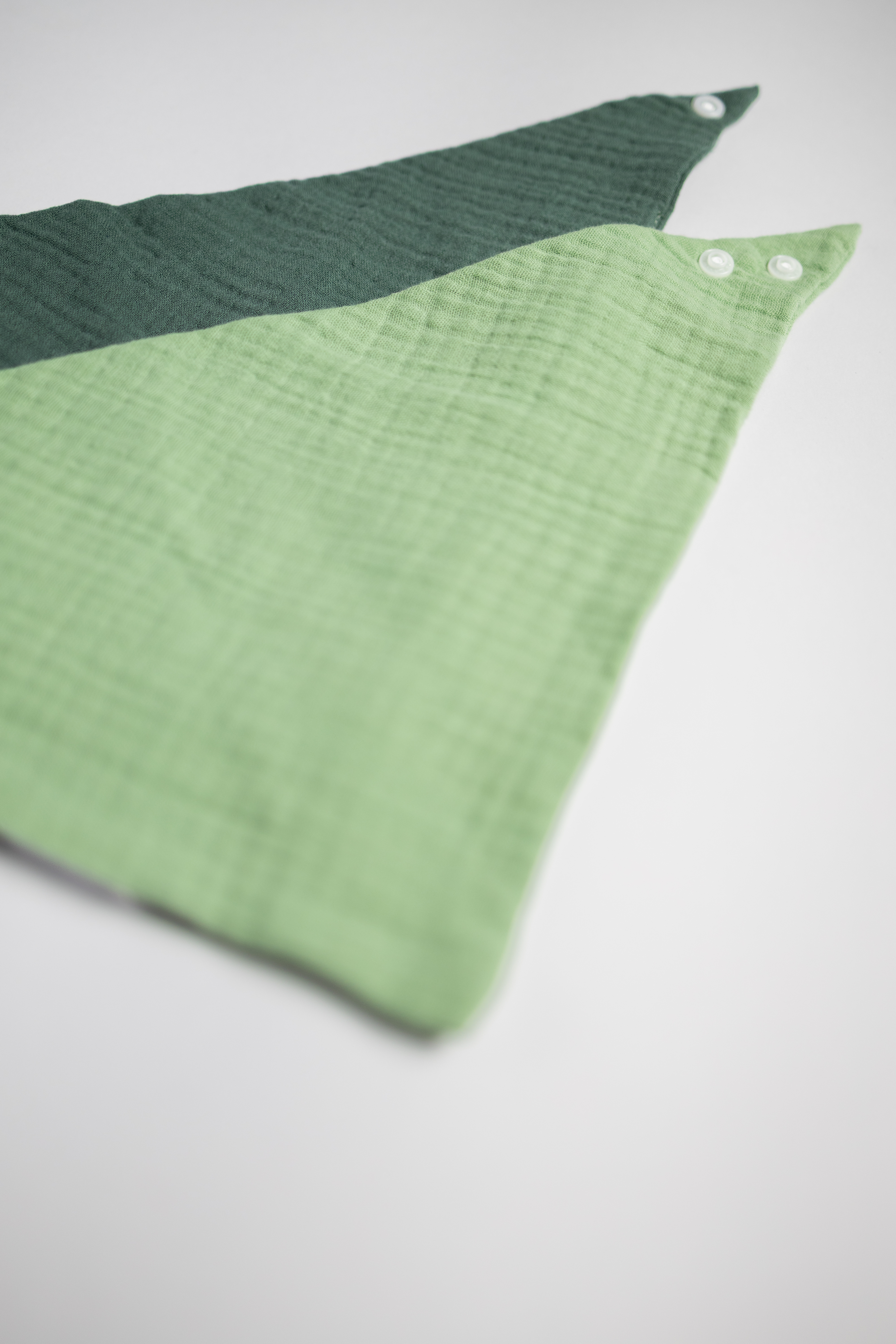 Babero Liso para Bebés - 2 piezas