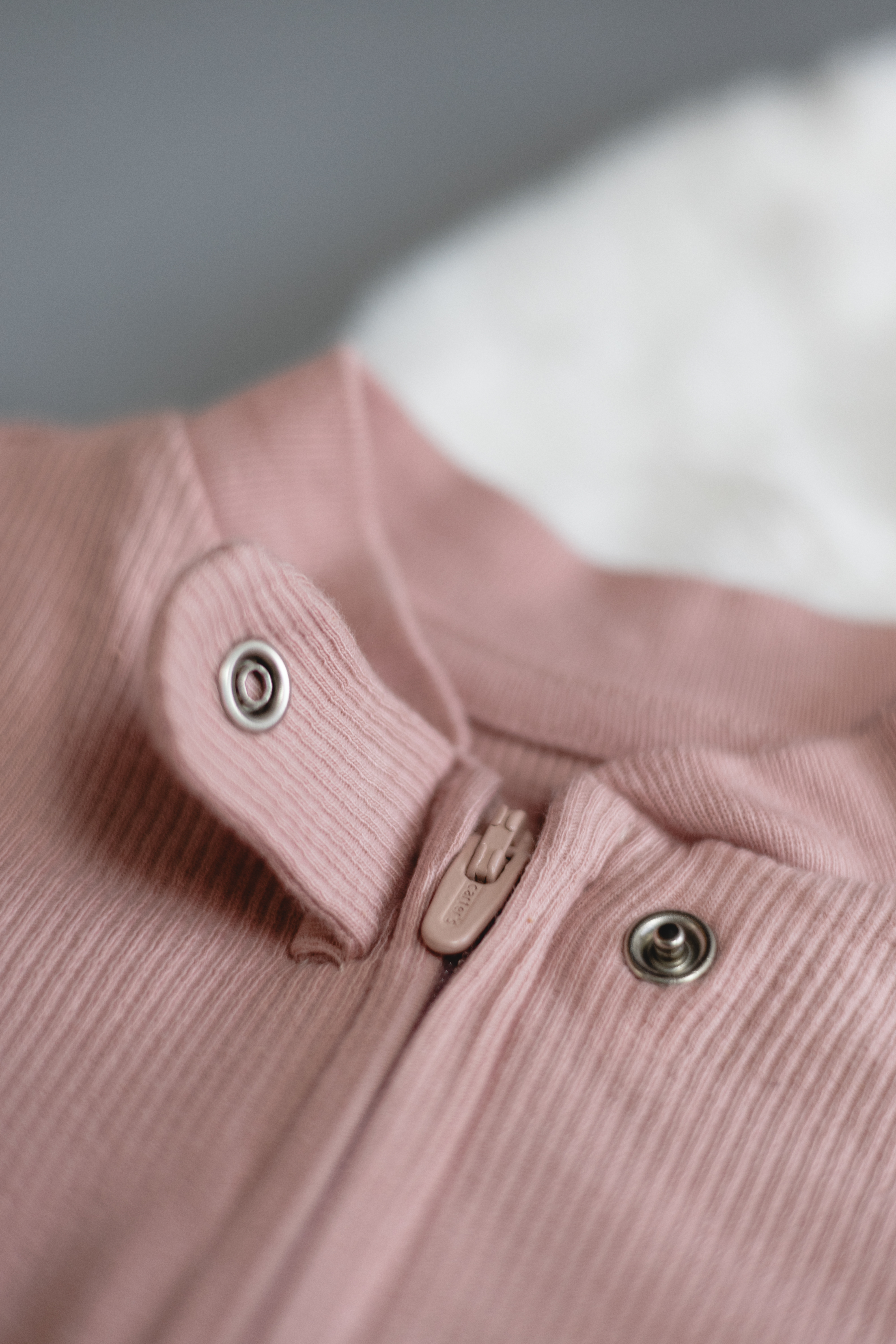 Pijama Enterizo de Algodón Orgánico - Rosa