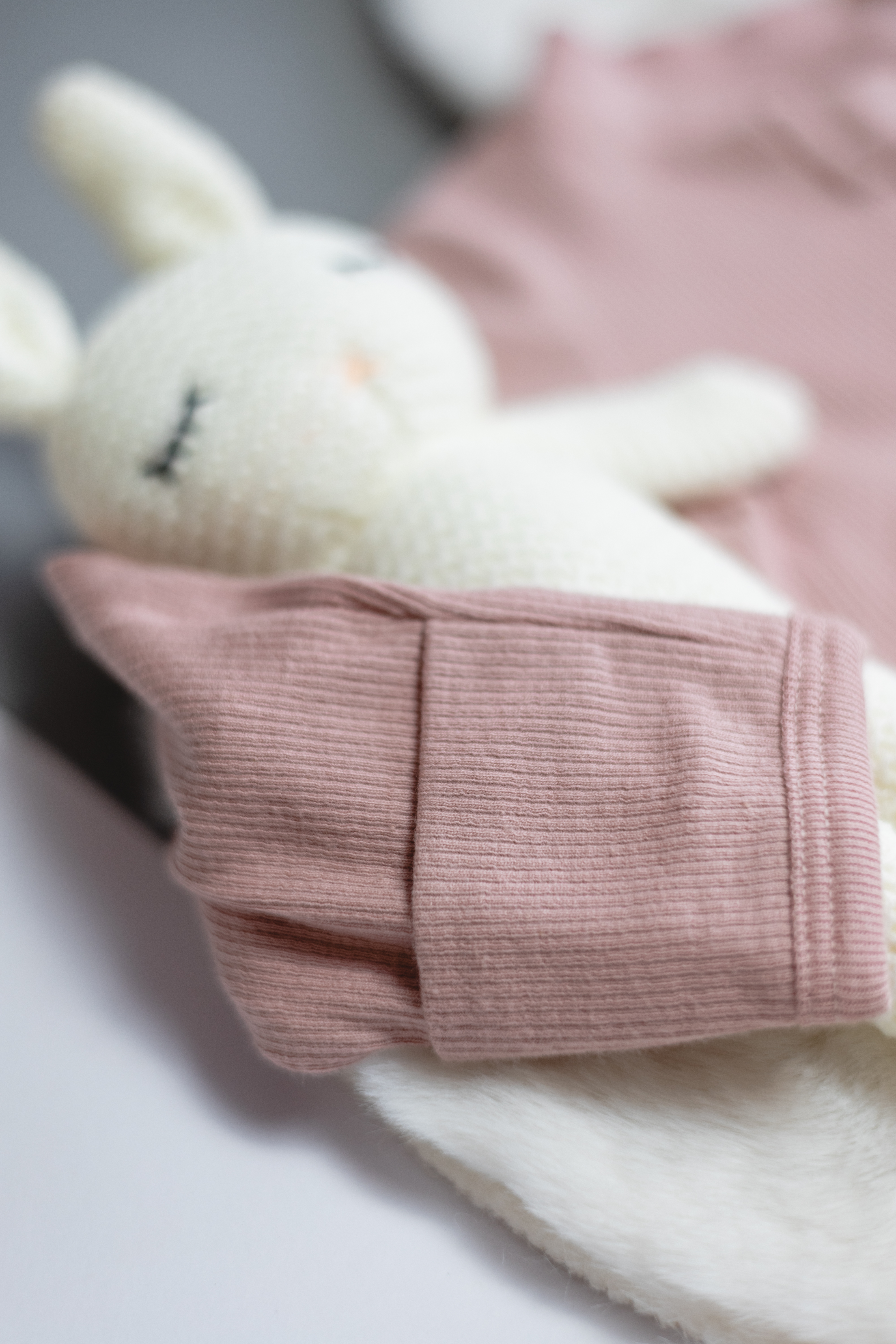 Pijama Enterizo de Algodón Orgánico - Rosa