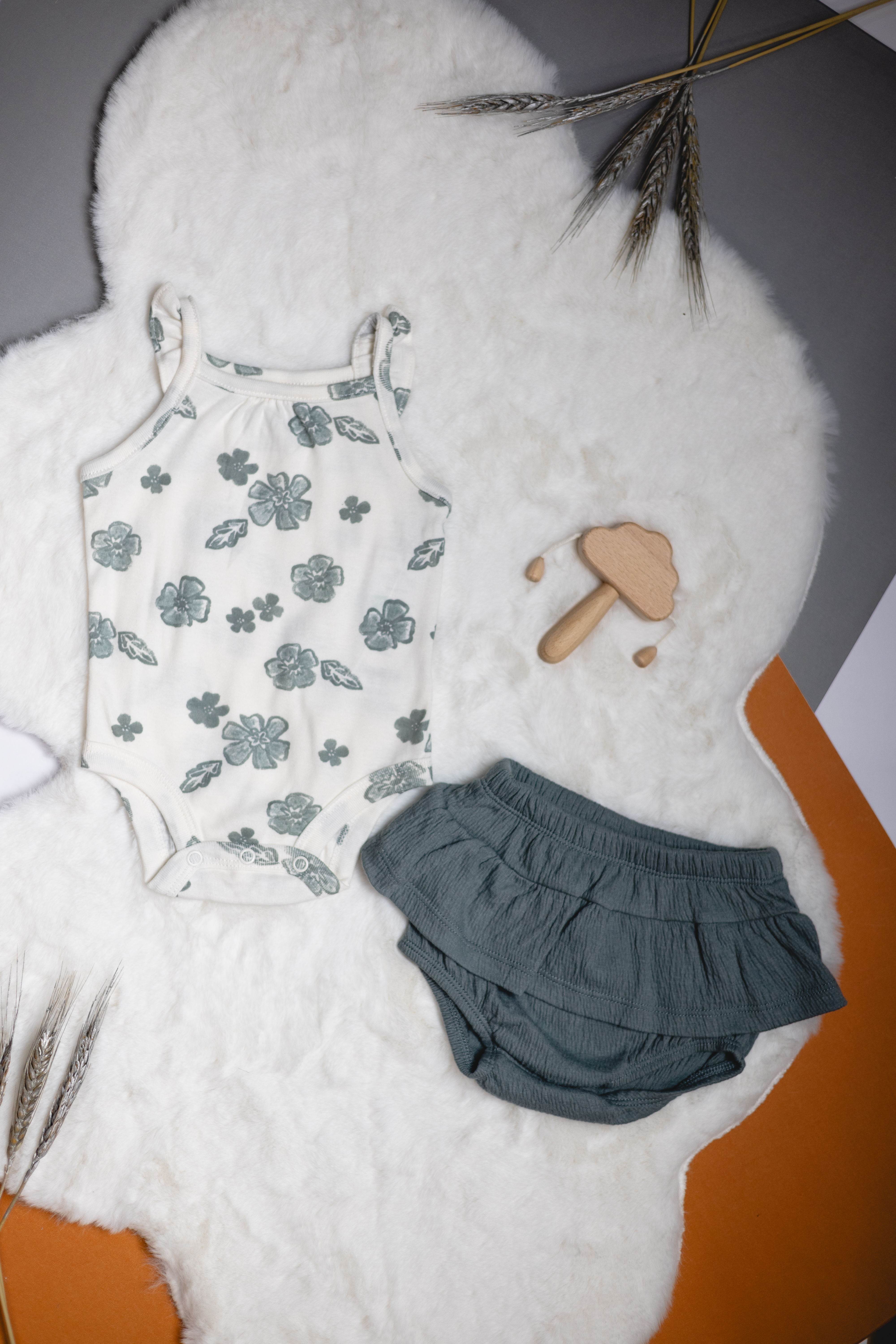 Set de 2 Piezas – Body Floral y Short